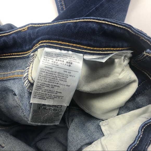 Levi’s Demi Curve Skinny Jeans Size 28 - Picture 7 of 7